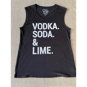 CHASER VODKA SODA & LIME Graphic Tee M